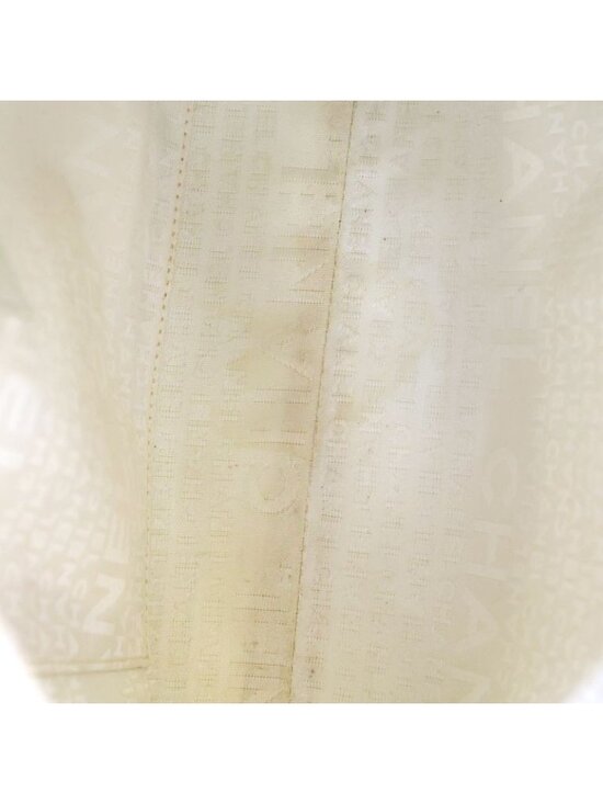 Chanel Choco Bar CC Logo Embroidery Tote Gray - Picture 4 of 6